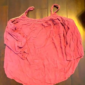 Cold shoulder top